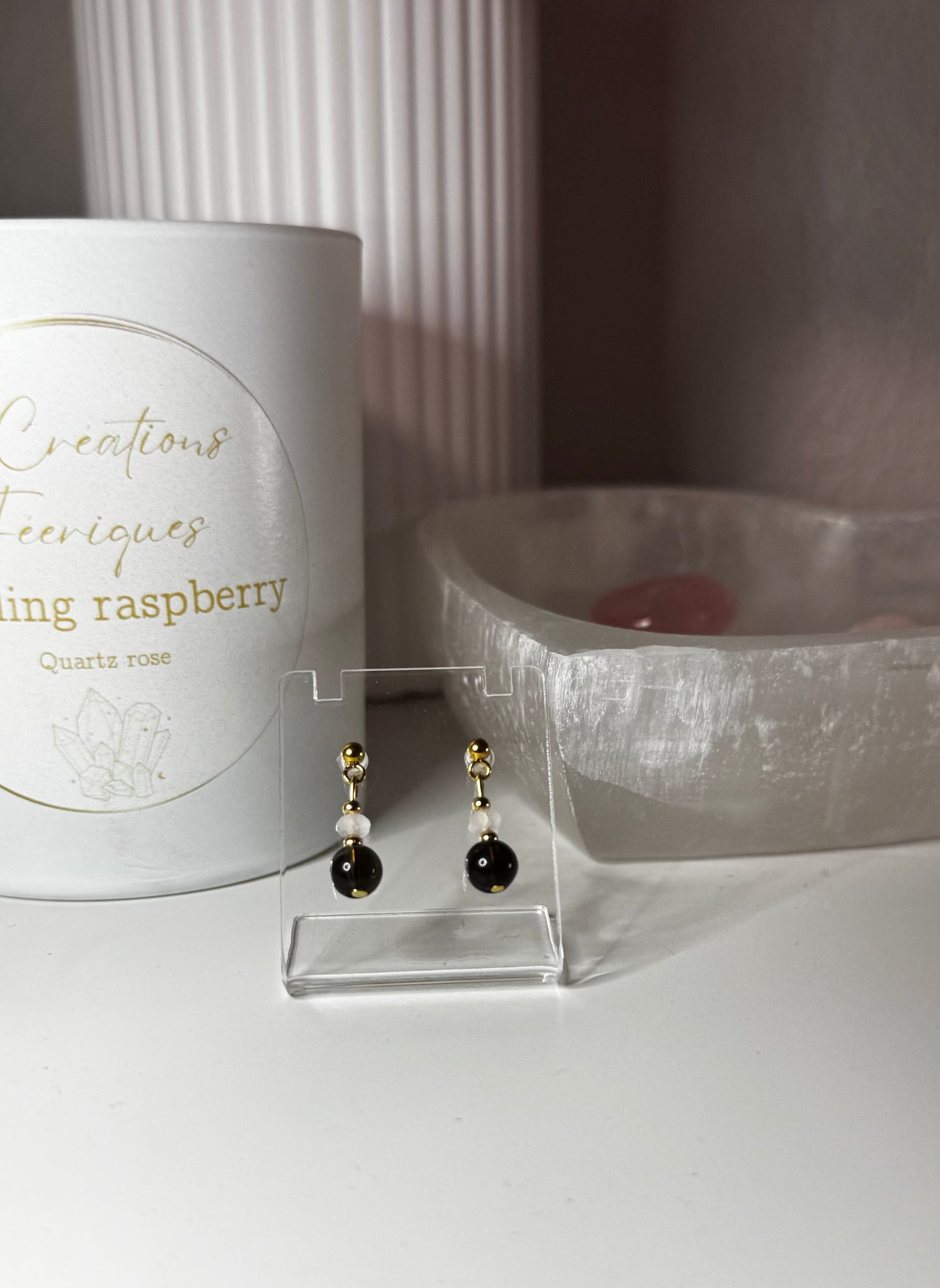 Boucles d’oreille Ancrage du Cœur