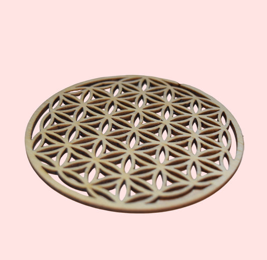 Fleur de vie en bois