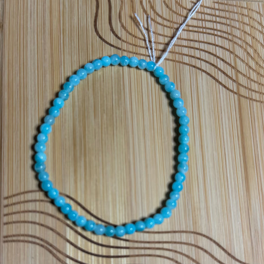 Bracelet Amazonite 4mm