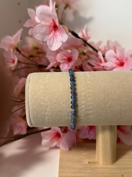 Bracelet Sodalite 4mm Élastique