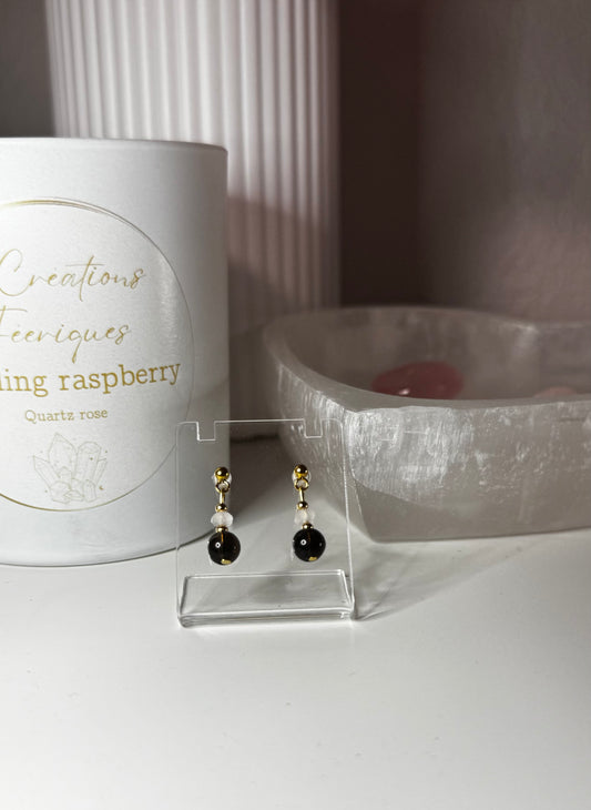 Boucles d’oreille Ancrage du Cœur