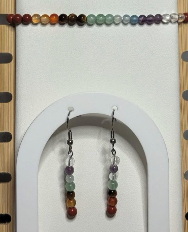 Bracelet 7Chakras 4mm Élastique