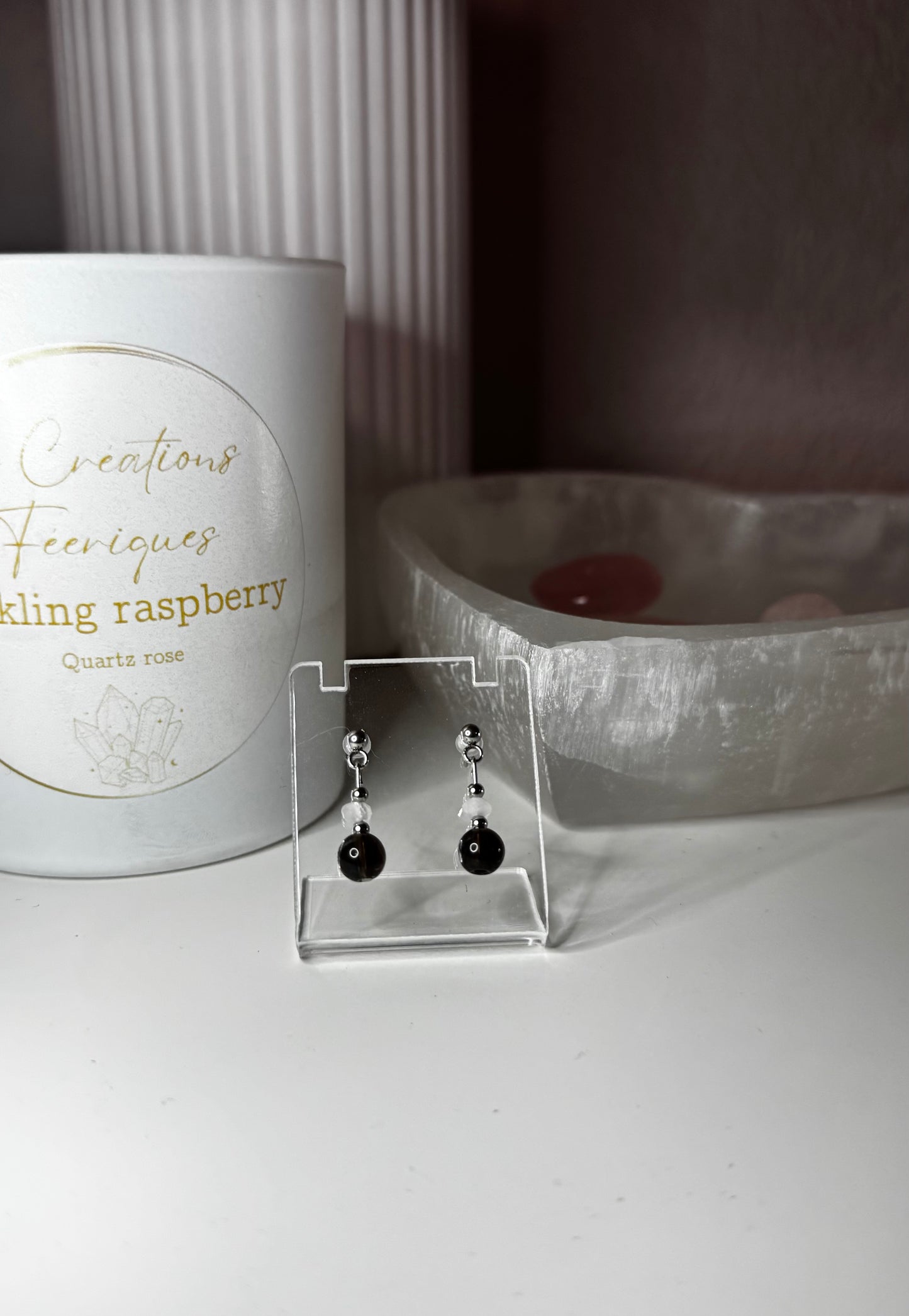 Boucles d’oreille Ancrage du Cœur